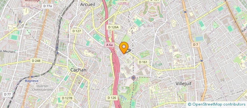 localisation de l'entreprise E.Y.K RENOVATION  VILLEJUIF