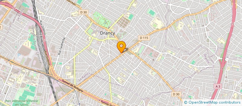 localisation de l'entreprise E Z G I à DRANCY