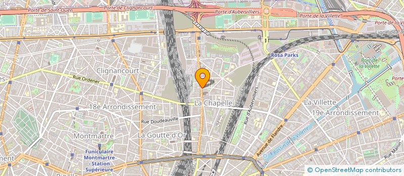 localisation de l'entreprise E.Z. TRANS'  PARIS