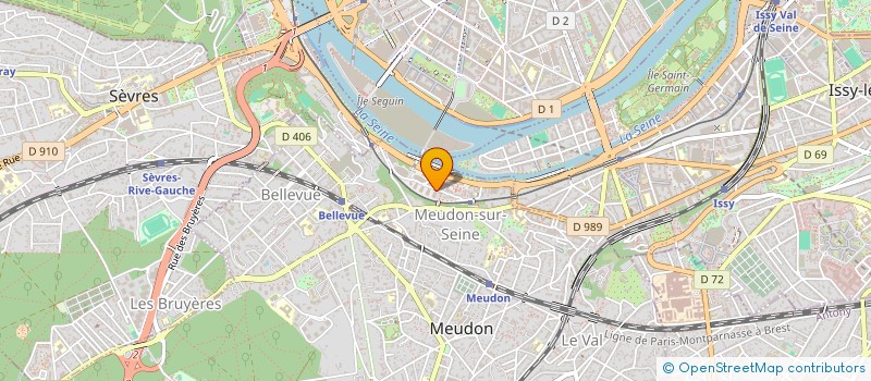 localisation de l'entreprise E-ZEN-TIAL WELLNESS SOLUTIONS  MEUDON