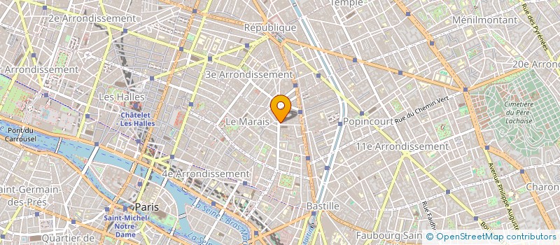 localisation de l'entreprise E1 ASSET MANAGEMENT à PARIS