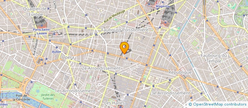 localisation de l'entreprise E1T1  PARIS