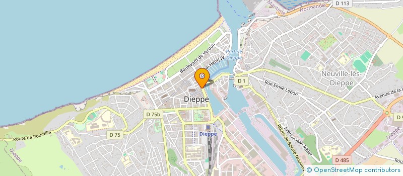 localisation de l'entreprise E2 CARS à DIEPPE