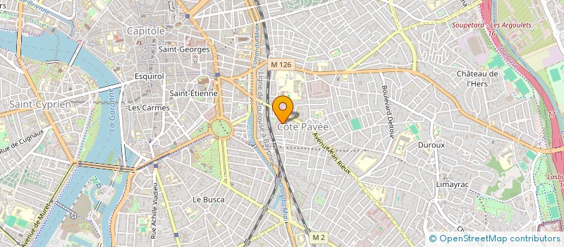 localisation de l'entreprise E2A CONSULTING  TOULOUSE