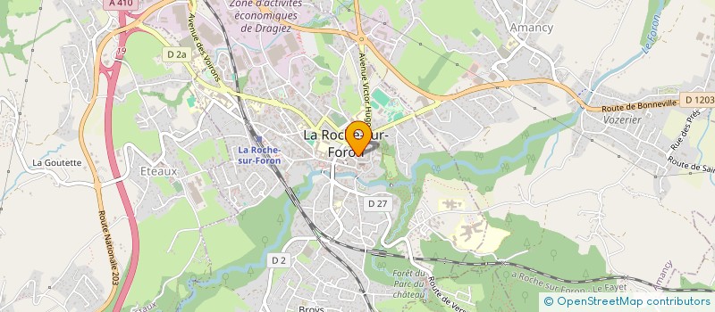 localisation de l'entreprise E2AP  LA ROCHE-SUR-FORON