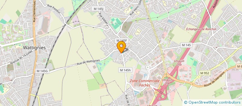 localisation de l'entreprise E2B HOLDING à VILLENEUVE-D'ASCQ