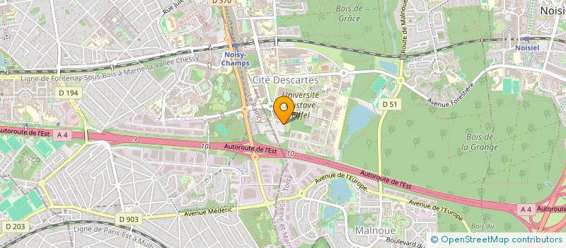 localisation de l'entreprise E2B THE NEW YORKER MO  CHAMPS-SUR-MARNE