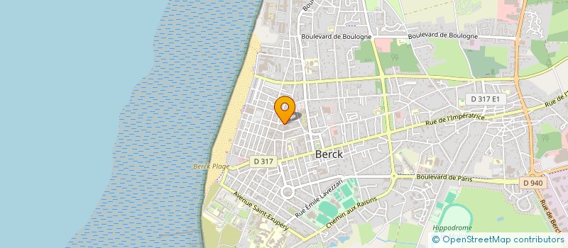 localisation de l'entreprise E2B2 à BERCK
