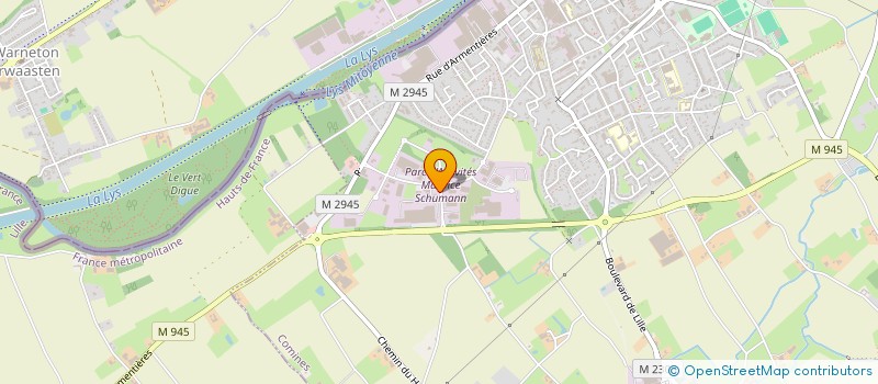 localisation de l'entreprise E2C AGENCEMENTS  COMINES