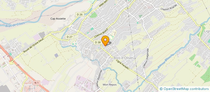 localisation de l'entreprise E2C OCEAN INDIEN  SAINT-PIERRE