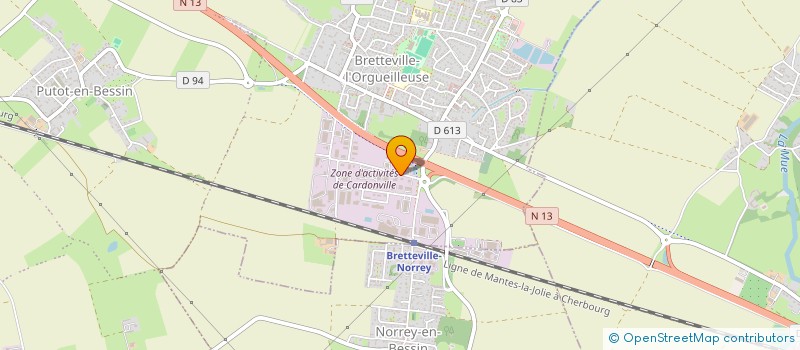 localisation de l'entreprise E2CS  THUE ET MUE