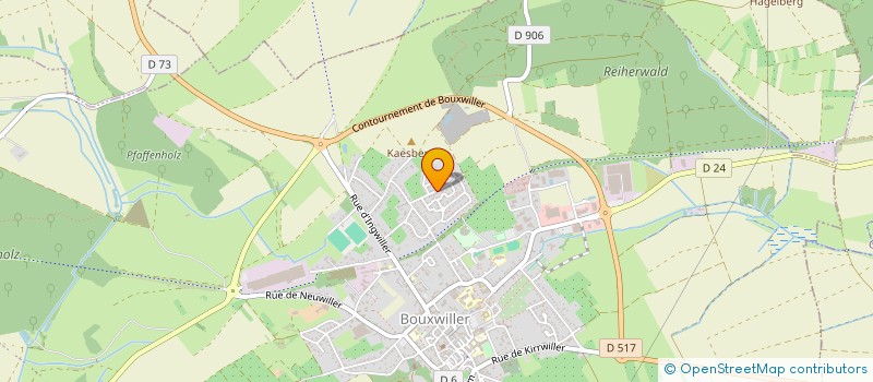 localisation de l'entreprise E2CZ  BOUXWILLER