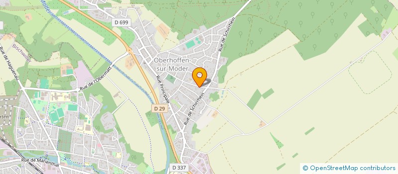 localisation de l'entreprise E2D CONSULTING à SCHIRRHEIN