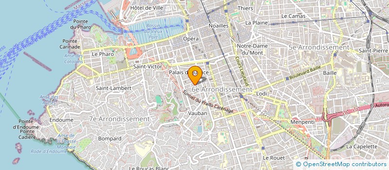 localisation de l'entreprise E2D INVEST  MARSEILLE