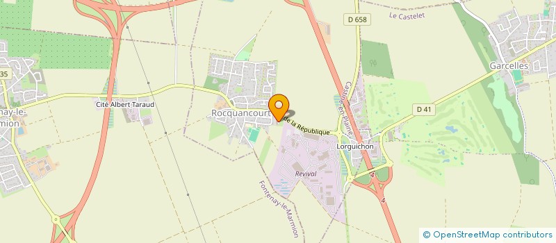 localisation de l'entreprise E2DG  CASTINE-EN-PLAINE