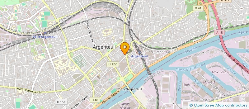 localisation de l'entreprise E2EURO CONSULTING  ARGENTEUIL