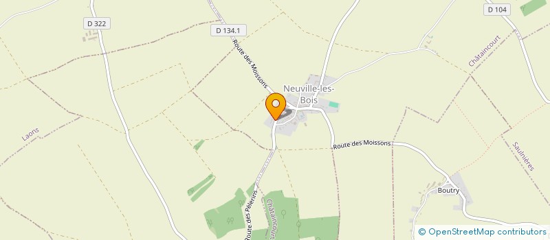 localisation de l'entreprise E2G à CHATAINCOURT