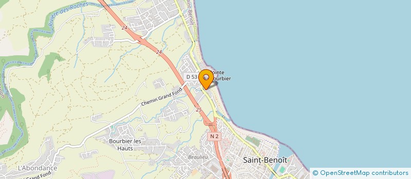 localisation de l'entreprise E2G STUDIO  SAINT-BENOIT