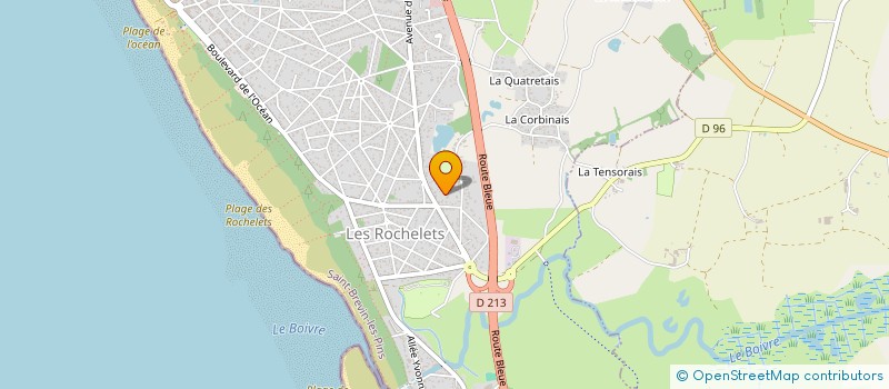 localisation de l'entreprise E2JC à SAINT BREVIN LES PINS