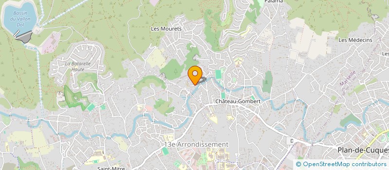 localisation de l'entreprise E2JT à MARSEILLE