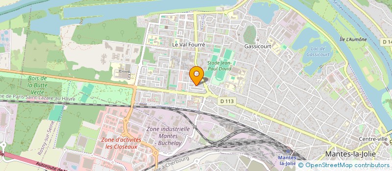 localisation de l'entreprise E2K SERVICE  MANTES-LA-JOLIE