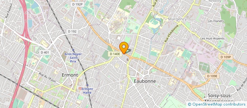 localisation de l'entreprise E2LA CONSULTING à EAUBONNE