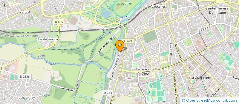 localisation de l'entreprise E2LC  FLEURY-SUR-ORNE