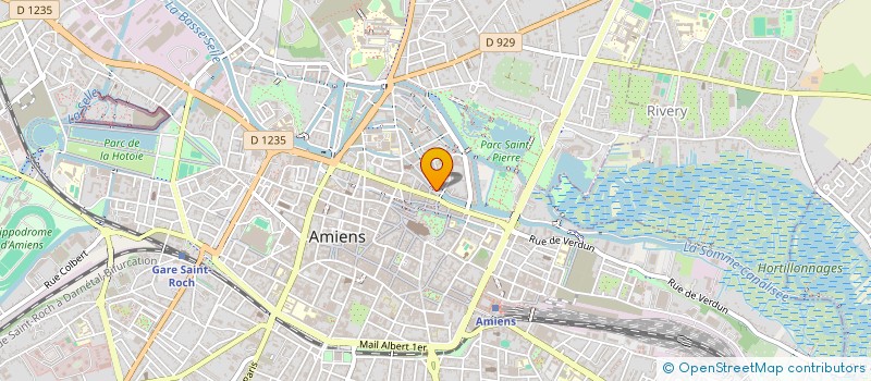 localisation de l'entreprise E2M à AMIENS