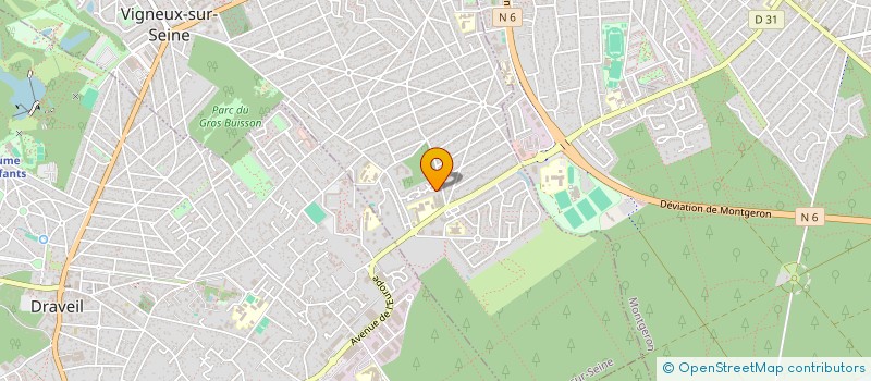 localisation de l'entreprise E2MD à VIGNEUX-SUR-SEINE