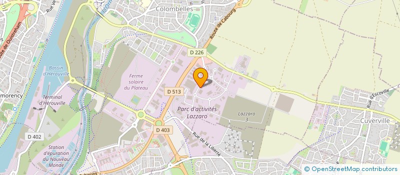 localisation de l'entreprise E2MH à COLOMBELLES