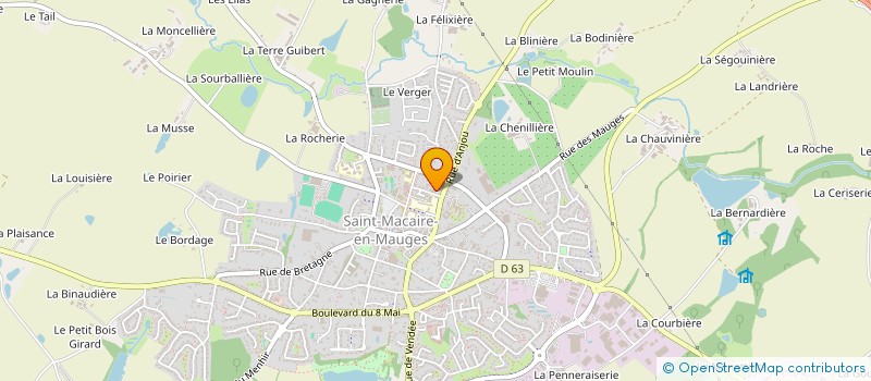 localisation de l'entreprise E2MI à SEVREMOINE