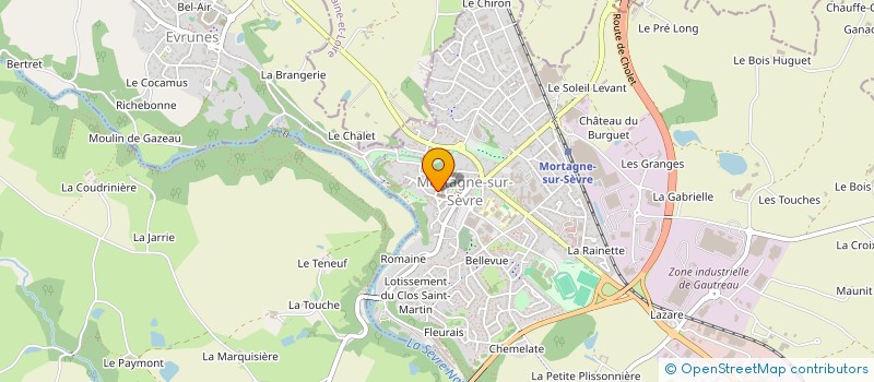 localisation de l'entreprise E2MT CONSULTING à MORTAGNE-SUR-SEVRE