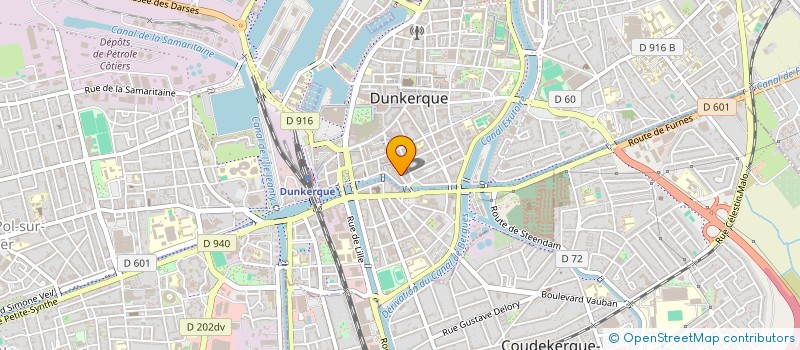 localisation de l'entreprise E2N à DUNKERQUE