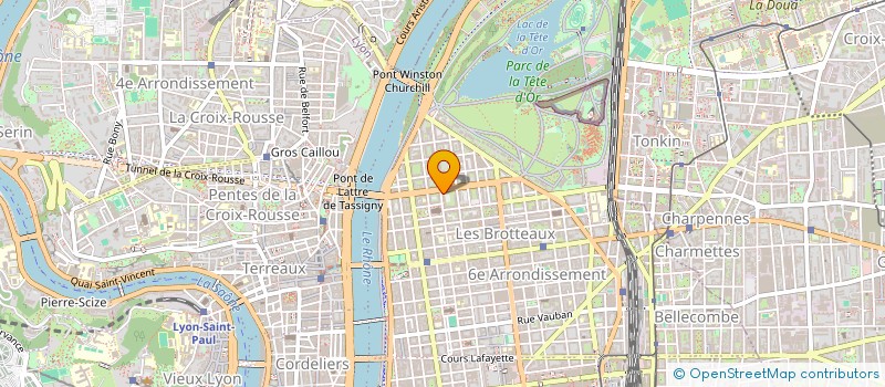 localisation de l'entreprise E2O CONSEILS à LYON