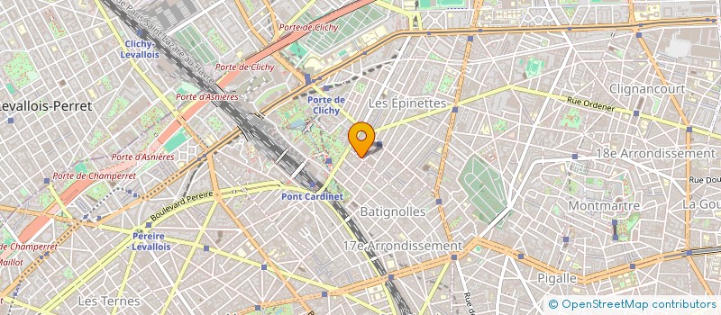 localisation de l'entreprise E2P  PARIS