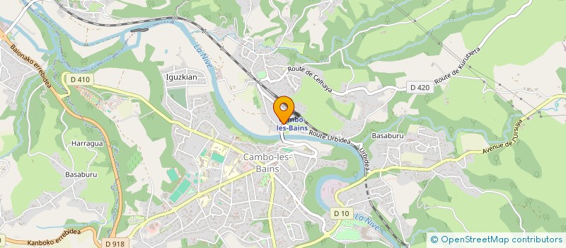 localisation de l'entreprise E2P64  IRISSARRY