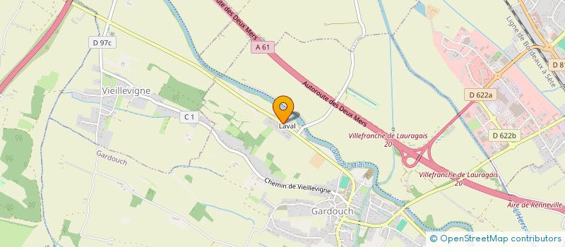 localisation de l'entreprise E2S à GARDOUCH
