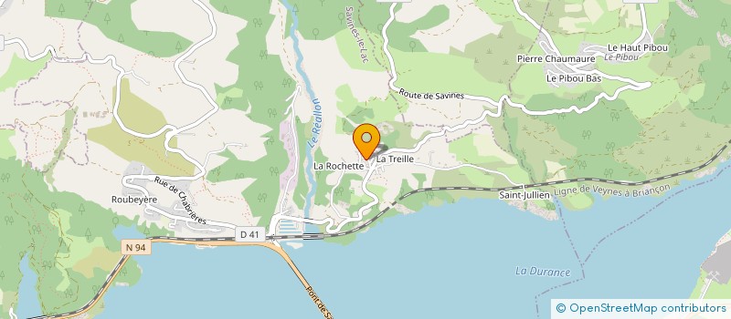 localisation de l'entreprise E2S  SAVINES-LE-LAC