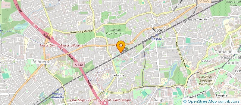 localisation de l'entreprise E2S BATI à PESSAC