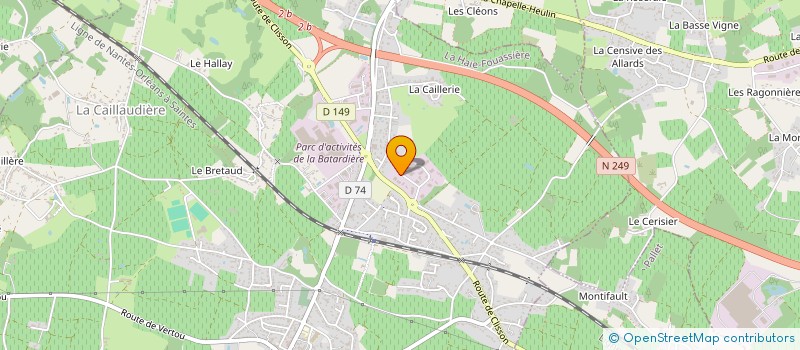 localisation de l'entreprise E2SC à PONT-SAINT-MARTIN