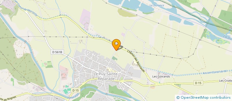 localisation de l'entreprise E2Y  LE PUY-SAINTE-REPARADE