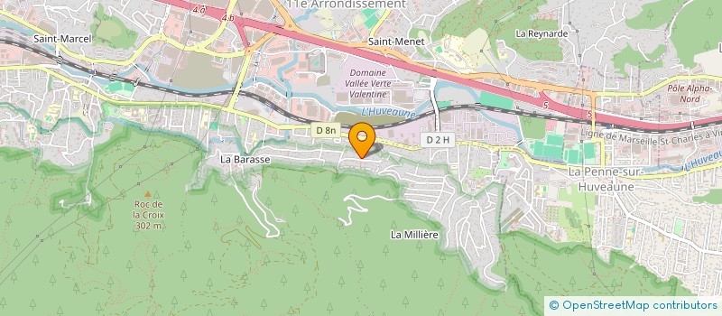 localisation de l'entreprise E3  MARSEILLE