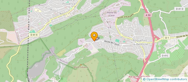 localisation de l'entreprise E3 CARGO SCOOT  ROQUEFORT-LA-BEDOULE