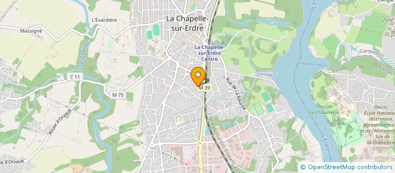 localisation de l'entreprise E3 CONCEPT à LA CHAPELLE-SUR-ERDRE