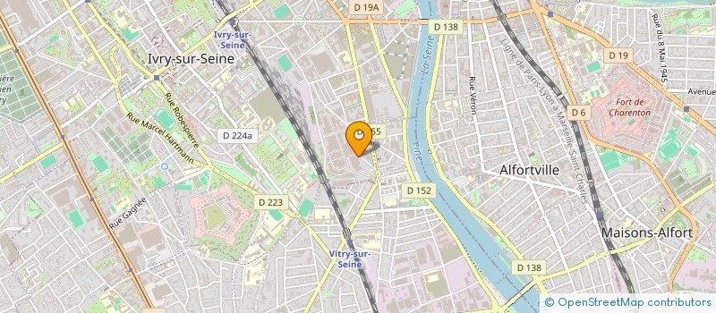 localisation de l'entreprise E34  IVRY-SUR-SEINE