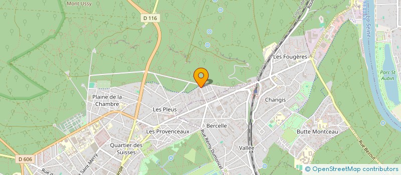 localisation de l'entreprise E3A  FONTAINEBLEAU