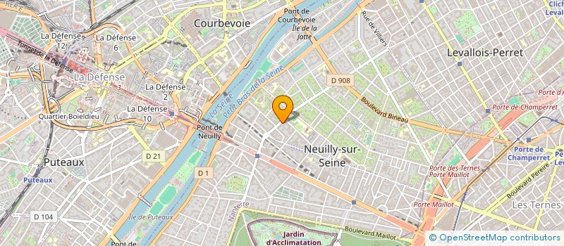 localisation de l'entreprise E3A CONSEILS à NEUILLY-SUR-SEINE