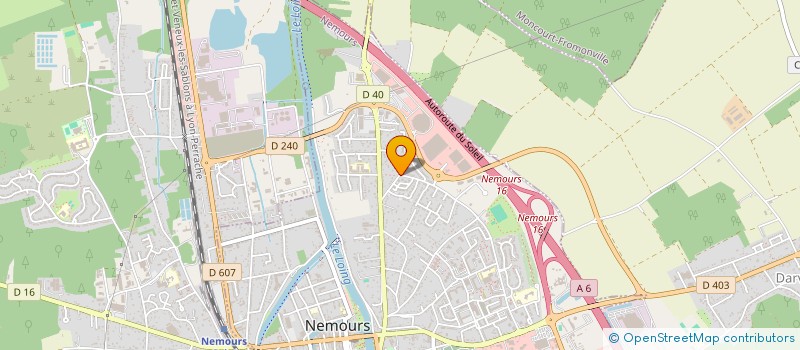 localisation de l'entreprise E3C HOLDING  NEMOURS