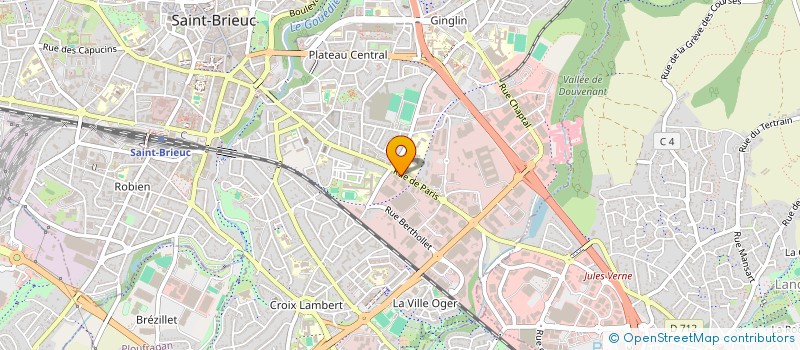 localisation de l'entreprise E3C TONY PATRIER à SAINT-BRIEUC