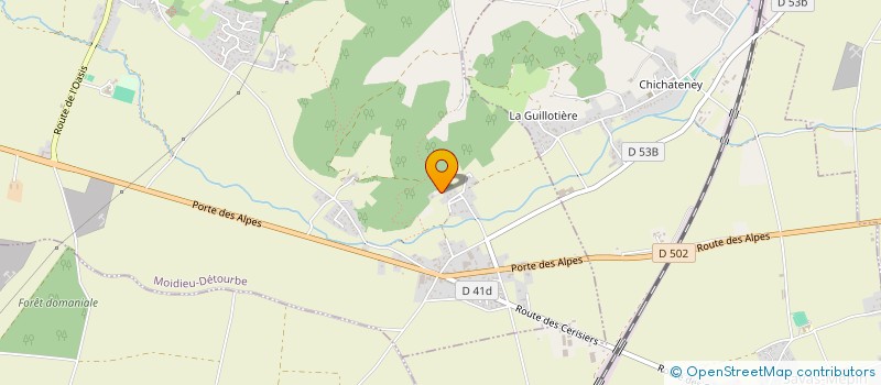 localisation de l'entreprise E3CB INGENIERIE CONSEIL  MOIDIEU-DETOURBE